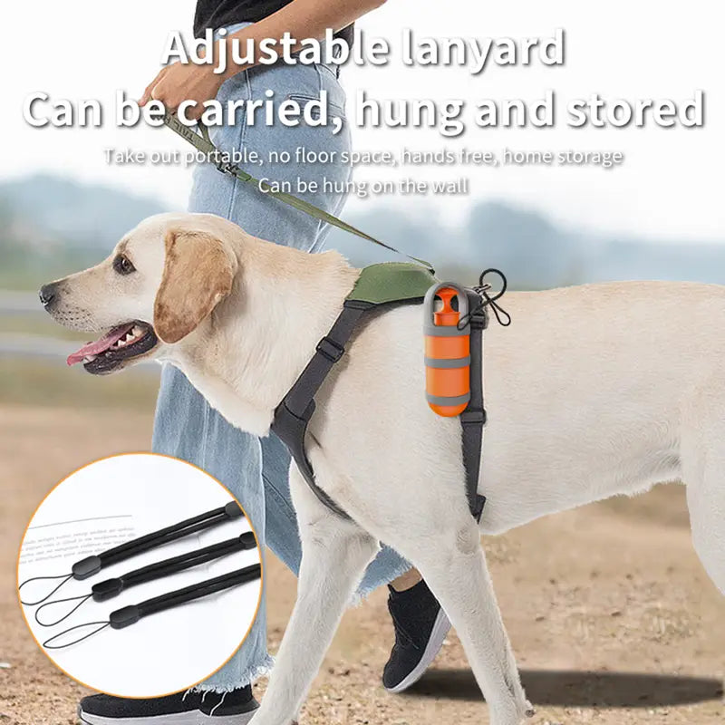 Dog Poop Scooper with Garbage Bag Outdoor Pet Poop Grabber