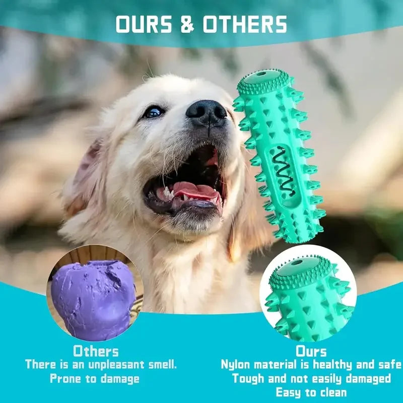 Vet-Approved Dental Chew Stick - 3-In-1 Cooling Toothbrush Toy for Small/Medium Dogs, Summer Teeth Cleaning & Gum Massage